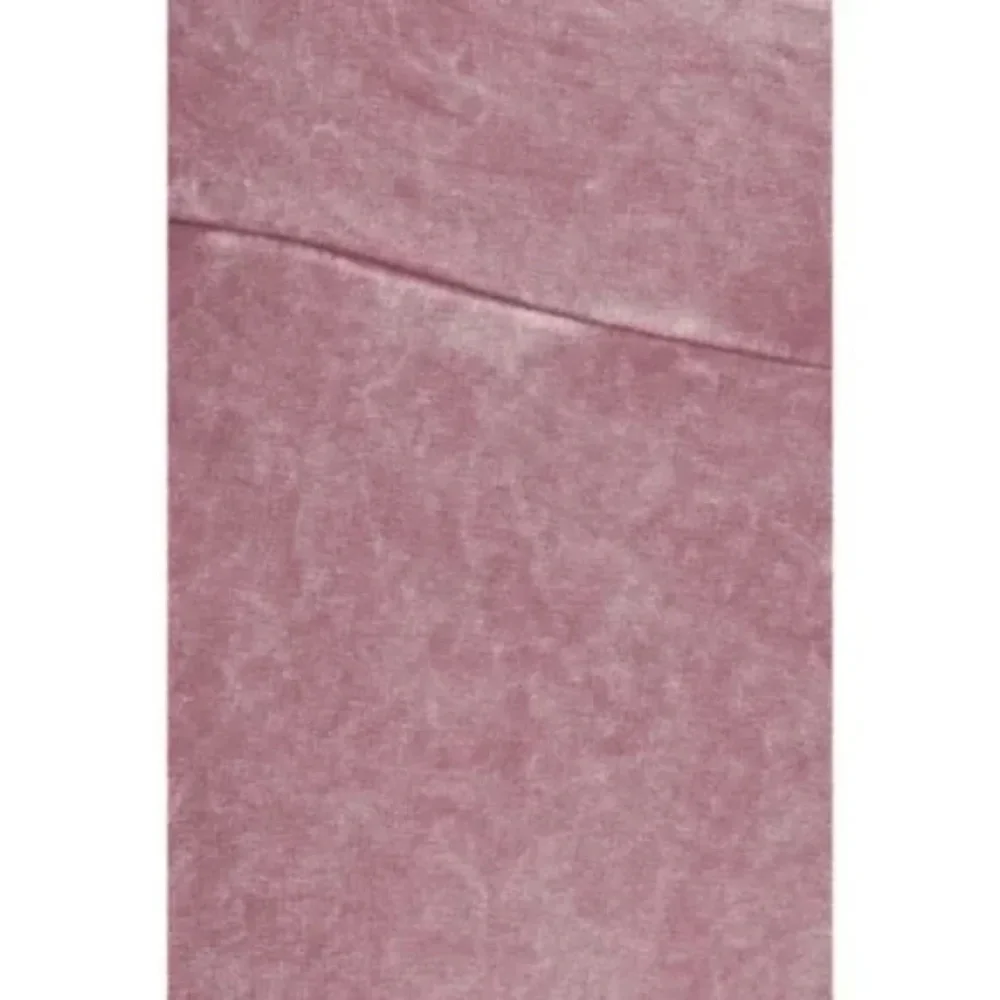 SOLD OUT Dusty Rose Mineral Wash French Terry Flared Bell Bottom Pull On Pants - Picture 4 of 5